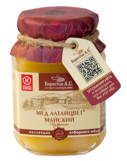 Мёд Берестов А.С. Майский ст.банка 200г  фото 2