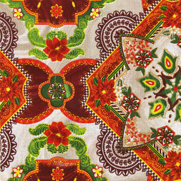 Барокко Скатерть рогожка 150х150см, 171г/м2, хлопок 100%, Домашняя мода (Россия)  фото 3