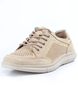 Б698A-3 BEIGE Полуботинки мужские (натуральная кожа,нубук) - Фабричный китай фото 5