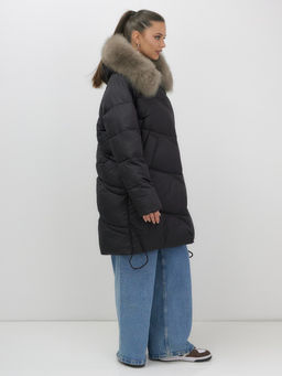 Пальто зимнее утепленное с мехом и капюшоном ,куртка Бренд: Visdeer фото 7