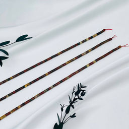 Бусины для украшений из Яшмы (Пикассо) 38 см