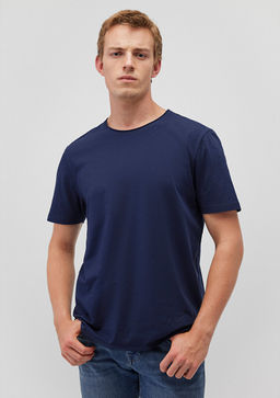 Lacivert Basic Tisort