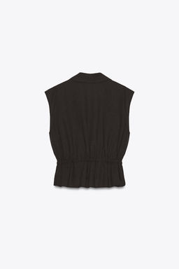 SAFARI LINEN BLEND TOP