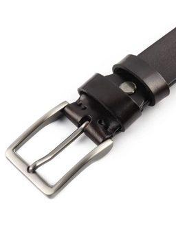 Мужской кожаный ремень Dierhoff ДРК 3053/1-35 Коричневый