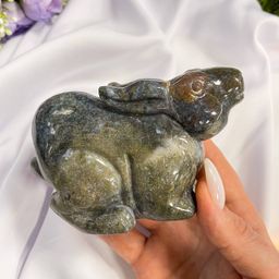 Кролик из Агата мохового