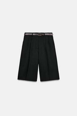 LONG BERMUDA SHORTS WITH BELT - Zara фото 6