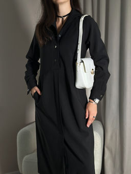 Платье Канна (черный) - Nadi bordo фото 6