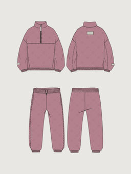 Костюм 7т40626 орхидея