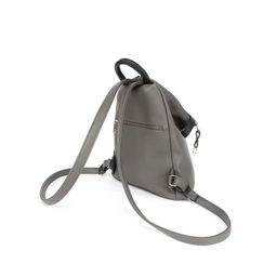 Рюкзак жен искусственная кожа ADEL-209/1в, 1отд+карм/перег, серый/черный флотер 256174 - Adelia фото 2