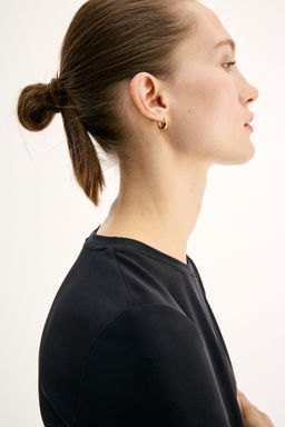 Top interlock con peplum - H&m фото 5