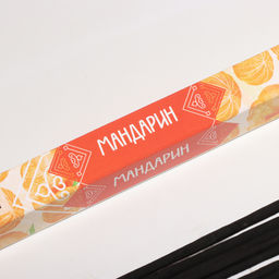 Цена за 4 шт. Благовония "Дыхание природы Мандарин", 8 палочек