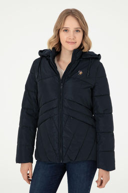 Женское темно-синее пальто - U.s. polo assn фото 3
