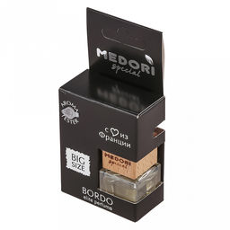 Ароматизатор автомобильный подвесной Бутылочка Bordo 3х5,5х11см, на шнурке, парфюм, с пробником аромата, в блистере, Medori (Россия) - Домашняя мода фото 2