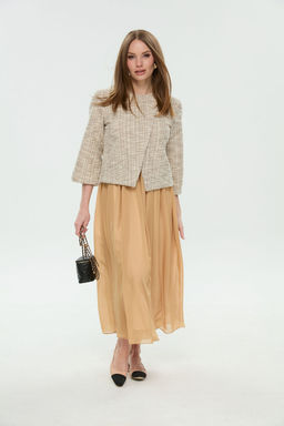 Платье NIKVA н1007-4 песочный  фото 7