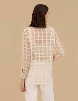 Krem Comfort Fit Uzun Kollu G_mlek - Pierre cardin фото 5
