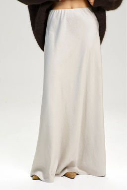 Юбка-годе атласная Ivory - Erist store фото 2