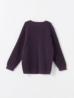 Bisiklet Yaka Uzun Kollu Erkek Bebek Triko Kazak - Waikiki фото 2