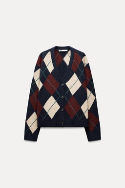 DIAMOND WOOL JACKET - Zara фото 2