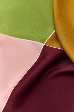 PA?UELO ESTAMPADO VISCOSA 100% / Salm?n - Zara фото 3