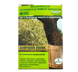 Ловчий пояс 3м (от цветоеда, долгоносика, плодожорки, листовертки) "Башинком"