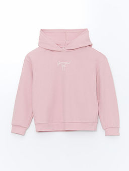 Kap??onlu K?z ?ocuk Sweatshirt