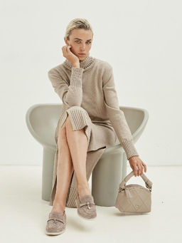 Платье женское ZZ-03001 beige - Eleganzza фото 5