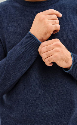 Джемпер F521-1566 d.blue - Fine joyce фото 7