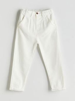 Beli Lastikli Keten Kar???ml? Erkek ?ocuk Pantolon