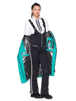 Пальто B-8872 Бирюзовый