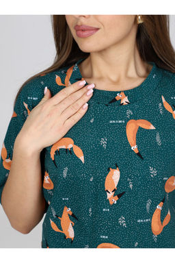 Пижама женская П-124.05 Лисы - Хороший трикотаж фото 8