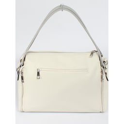 Сумка женская искусственная кожа ADEL-258/2в/ММ. 1отдел. плеч/ремень, бежевый/серый флотер 259117 - Adelia фото 2