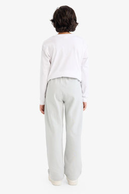 %100 Pamuk Loose Fit Beli Lastikli E_ofman Alt_ Erkek _ocuk - Defacto фото 5