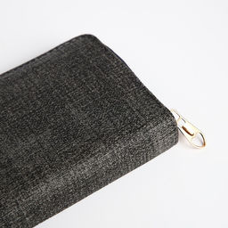 Кошелёк на молнии, цвет серый - Simaland фото 3