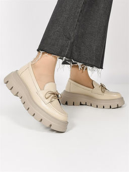 Лоферы женские комфорт A-26 Bej