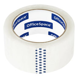 Клейкая лента 48мм*66м "OfficeSpace" прозрачная, 50мкм (КЛ_55384) морозостойкая