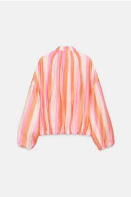 CHAQUETA BOMBER RAYAS / Multicolor - Zara фото 8