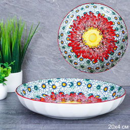 Тарелка суповая 20х4 см / RT-36 /уп 48/ - Галеонтрейд фото 2