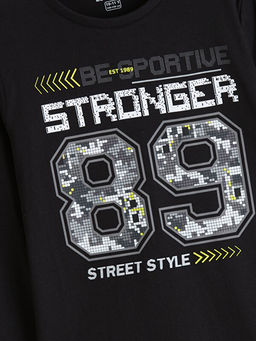 Bisiklet Yaka Erkek ?ocuk Pijama Tak?m?