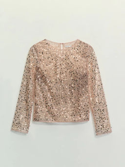 Блузка с пайетками / Zarina
