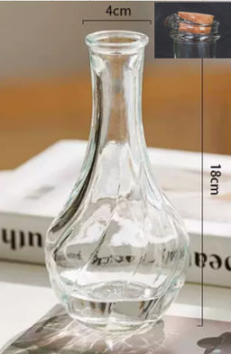 Графин-штоф 18 см пробковая крышка / GP-1 /уп 60/