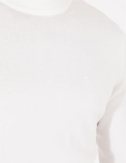 Ekru Slim Fit Yar_m Bal_k__ Yaka Basic Triko Kazak - Pierre cardin фото 7