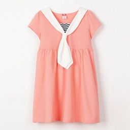 CRB wear/CSKG 62702-28-273 Платье для девочки, коралловый/Ex.Cherubino