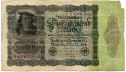 50000 марок 1922 года Германия