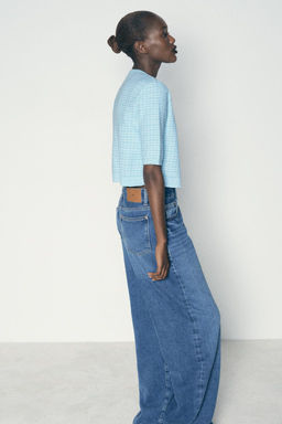 CROPPED KNIT CARDIGAN - Zara фото 8