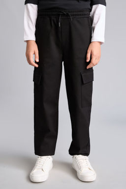Pamuklu Gabardin Jogger Pantolon Erkek _ocuk - Defacto фото 3