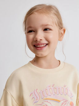 ACOOLA / Джемпер детский для девочек Derwood крем  фото 4