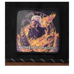 Бейсболка CAPSLAB арт. CL/GOT/1/PCT/MOT Game of Throne Mother Of Dragons (черный / коричневый)