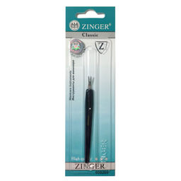 Zinger Триммер для удаления кутикулы / Classic SLC-703-B black logo#1, 11,5 см  фото 2