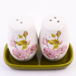 60261 Набор для специй 3пр Розовый сад доломит LR (х72) - Mayer&boch фото 2