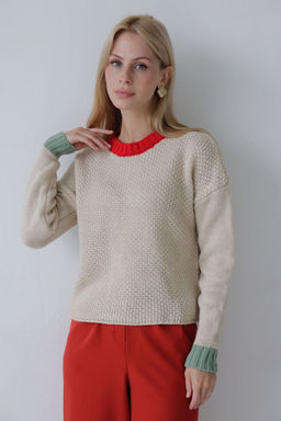 Martichelli Джемпер кремовый  фото 4